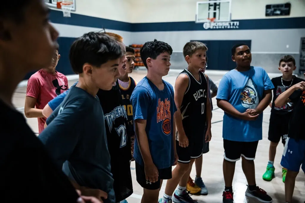 Elite youth basketball teams
